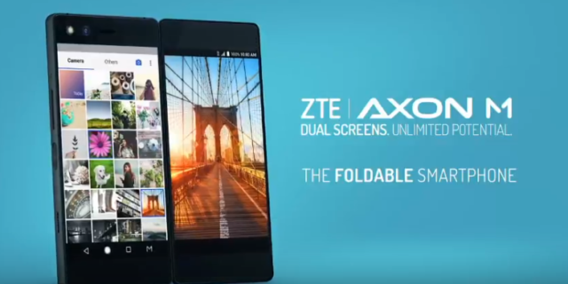 The Axon M Is ZTE S First Dual Screen Foldable Smartphone Gizmochina