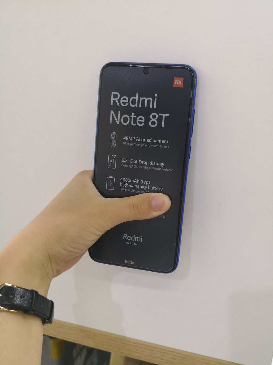 Xiaomi Redmi Note 8 T Vs