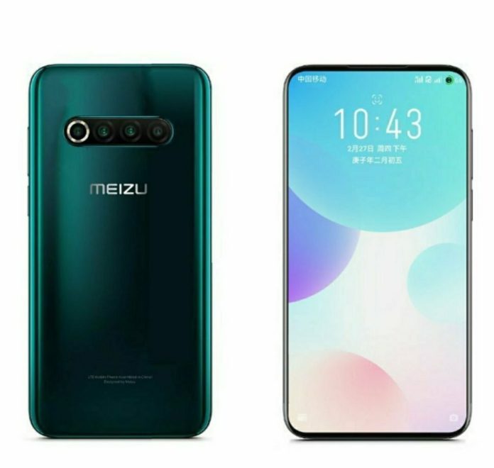 Meizu Th Render Leak Shows Quad Camera Setup With Sensors Arranged