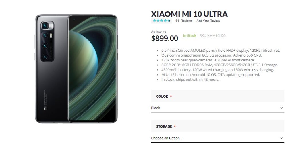 Xiaomi Mi 11 Ultra 512 Gb Купить
