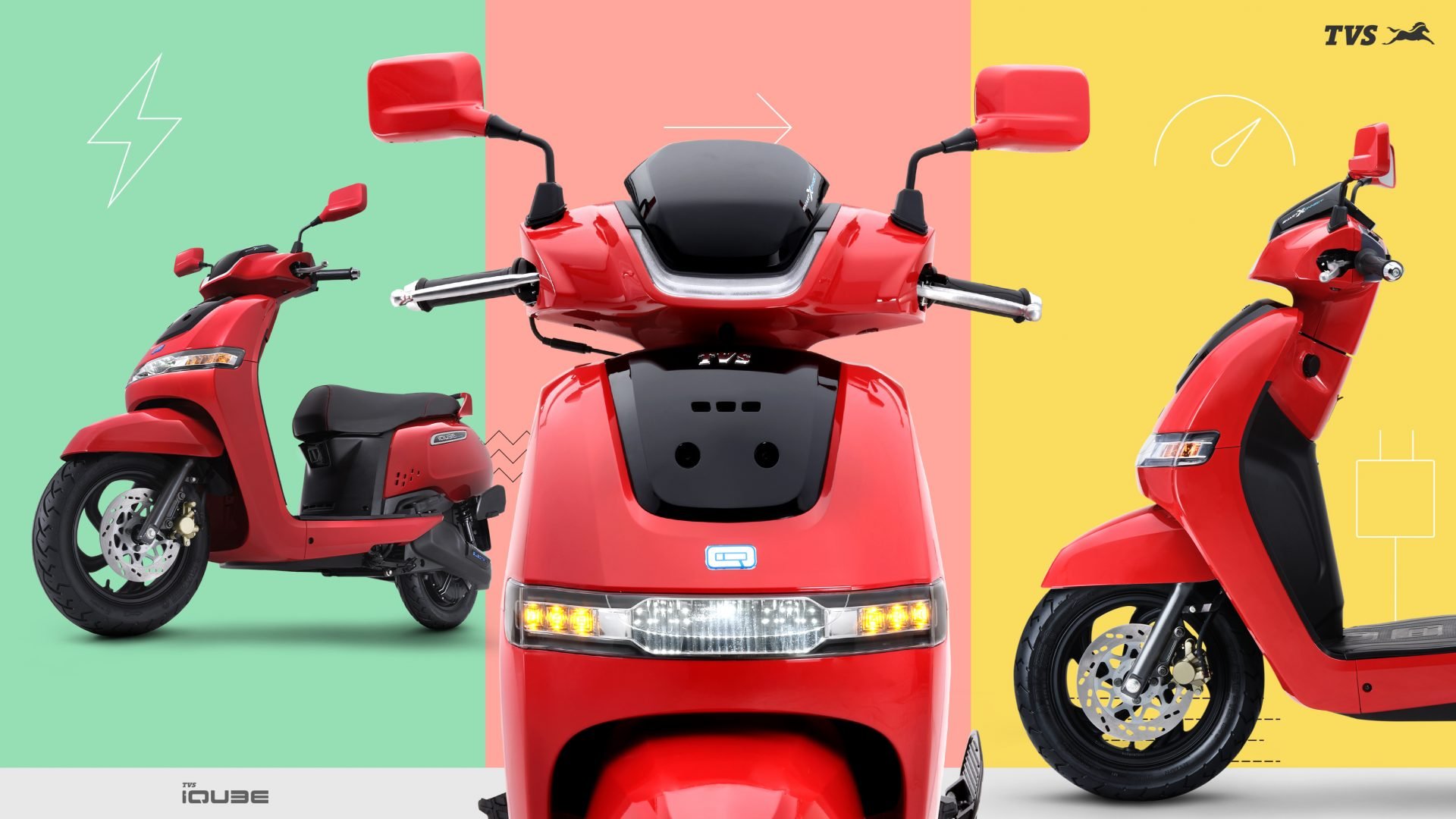 Tvs Iqube Electric Scooter Series Launched In India Starting At Rs