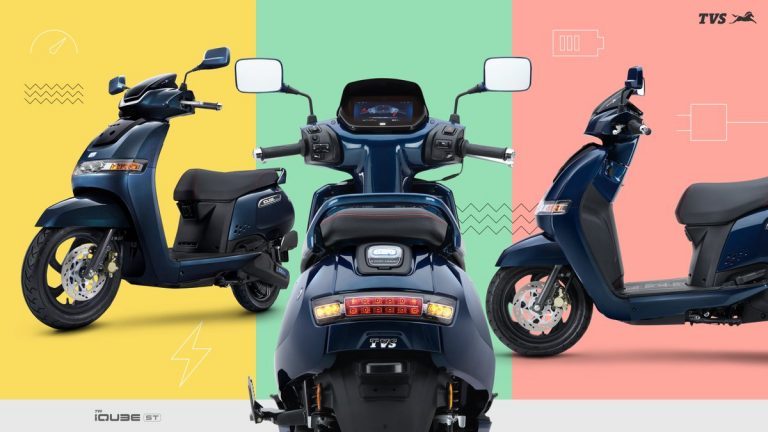 Tvs Iqube Electric Scooter Series Launched In India Starting At Rs