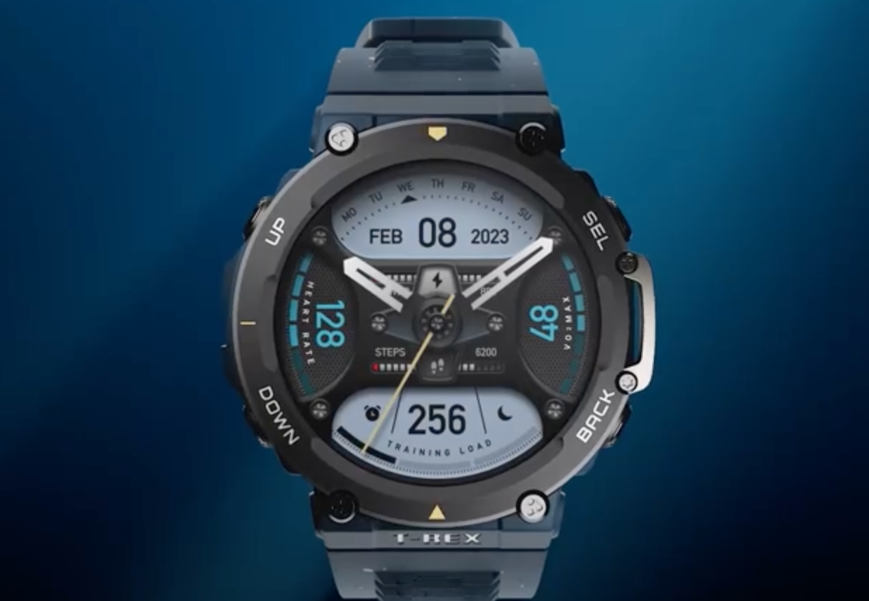 Huami Launches The Amazfit T Rex Ocean Blue Limited Edition To Mark