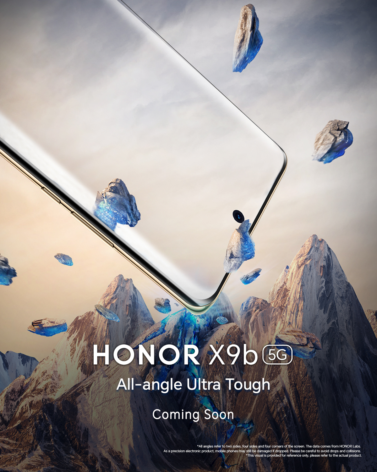 Honor X9b Front Rear Design Revealed Launch Imminent Gizmochina