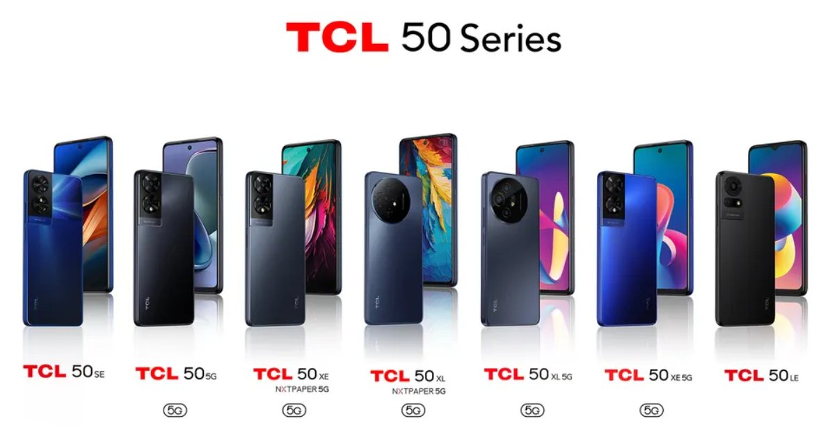 Exclusive TCL 50L 5G TCL 50 Pro NXTPAPER 5G Coming Soon Gizmochina