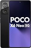 POCO X6 Neo 5G (Astral Black, 12GB RAM, 256GB Storage) | Expandable Upto 1 TB | 6.67" Full HD+ AMOLED Display | 108MP + 2MP | 16MP Front Camera | Dimensity 6080 Processor | 33 W Type C Fast Charging