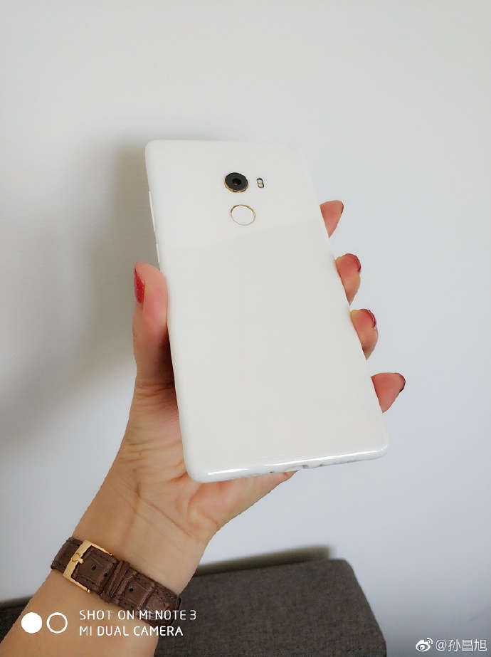 Xiaomi Mi Mix 2 Ceramic White Version With 8gb Ram Coming Soon Gizmochina