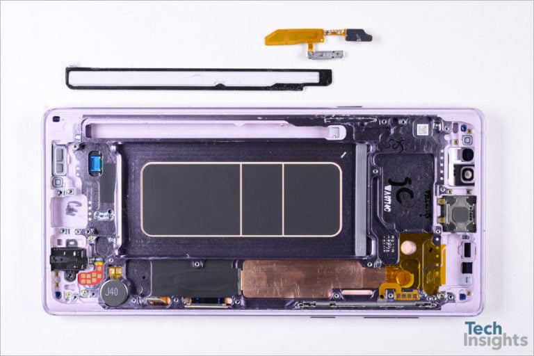 Samsung Galaxy Note 9 Detailed Teardown Gives A Glimpse Of Its Internal ...