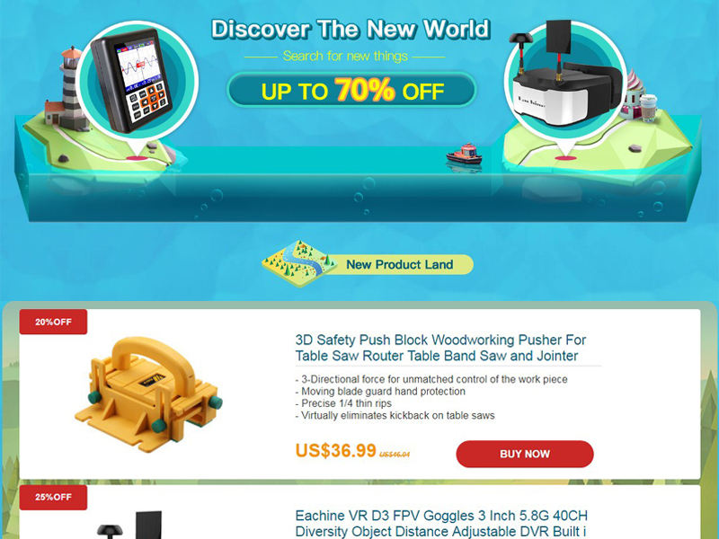 Get Up To A Whopping 70% Off On Top-Branded Products On Banggood ...