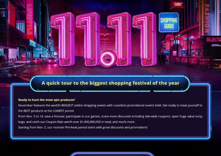 Check Out The 1111 Shopping Guide Site To This Years Biggest Shopping