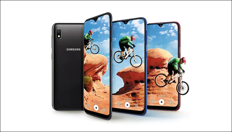 galaxy a10 android version