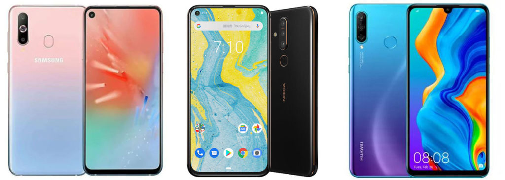 Samsung Galaxy A60 Vs Huawei P30 Lite Vs Nokia X71 Specs Comparison