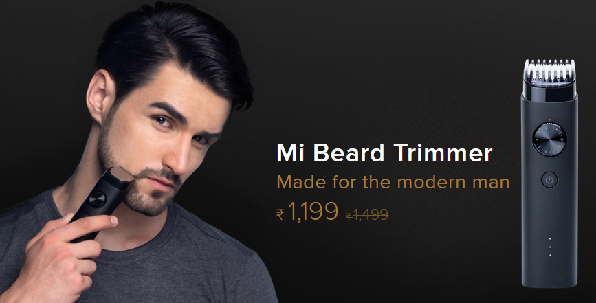 mi beard trimmer launch date
