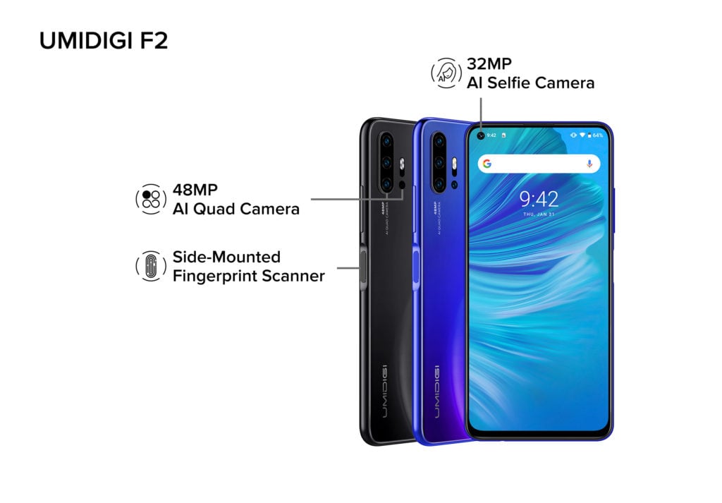 UMIDIGI F2 launching September 23rd, renders and more information ...