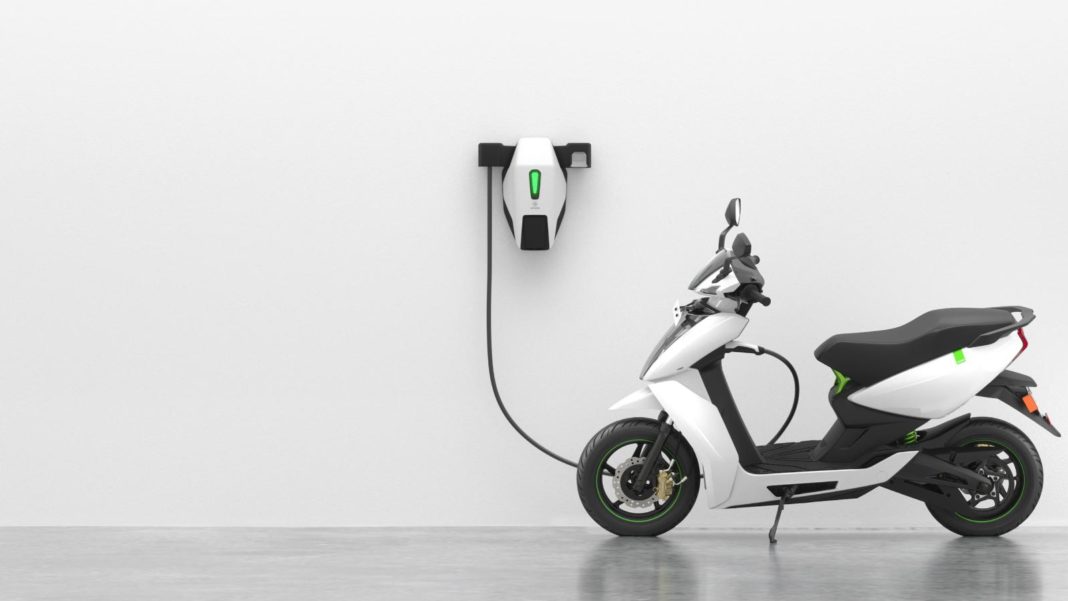 charging bike scooty