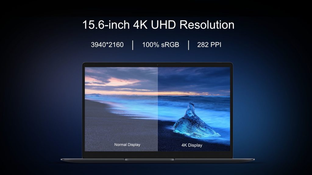 Chuwi AeroBook Pro 15.6 featuring 4K display makes it to Indiegogo ...