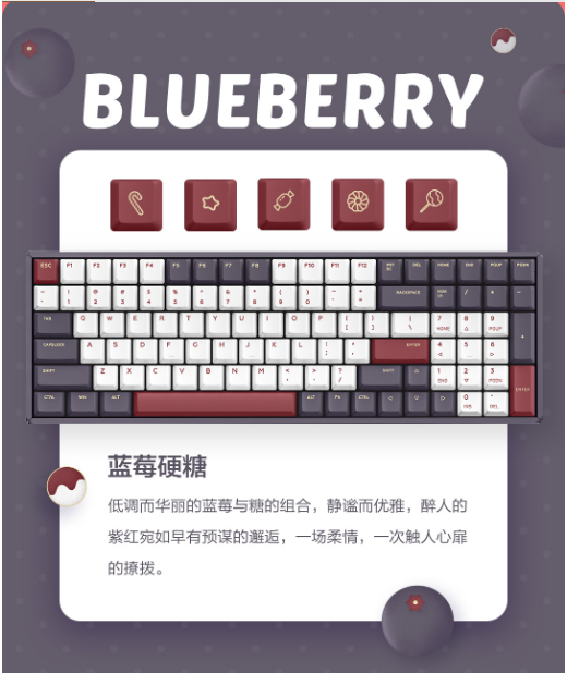 iqunix f96 blueberry