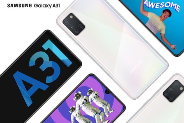 samsung a31 operating system