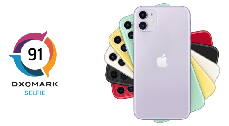 iPhone 11 does not make the top 10 in DxOMark Selfie - Gizmochina