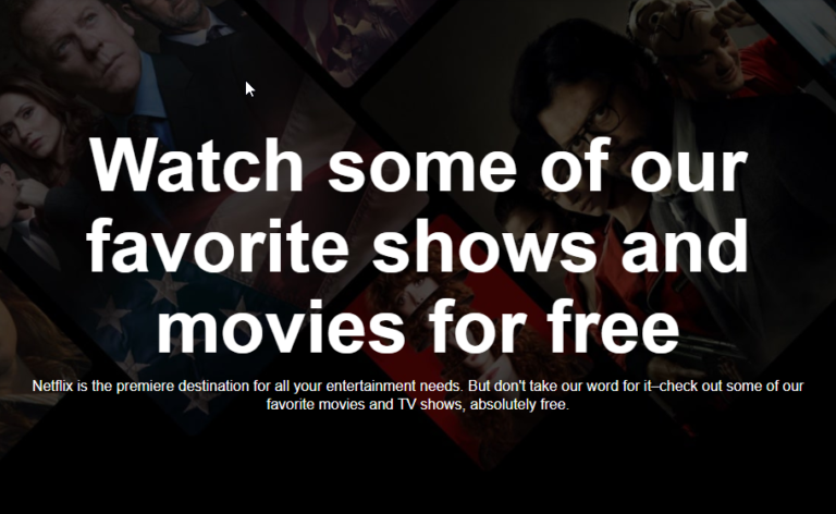 where can i watch netflix series for free reddit