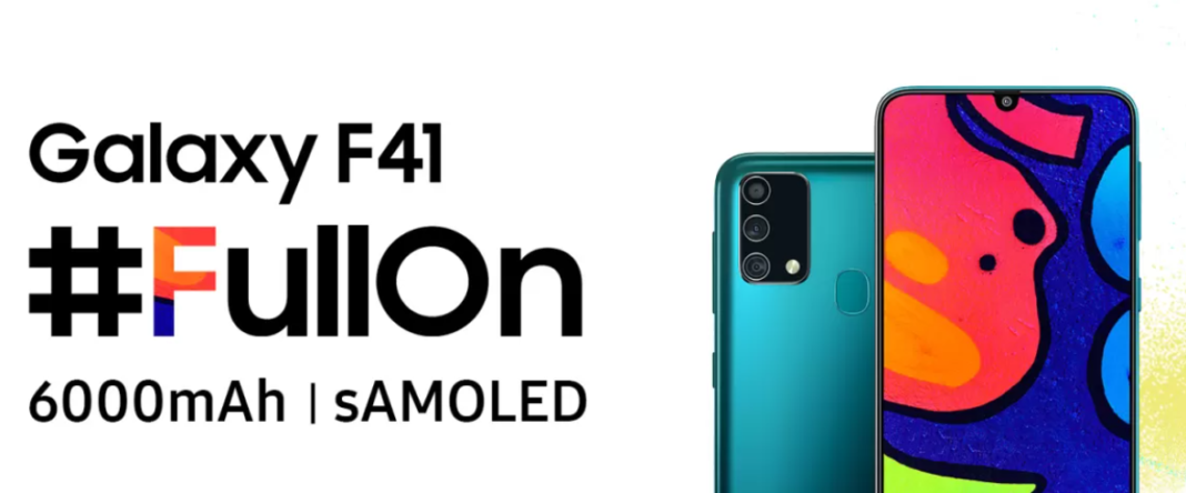 samsung f41 specification