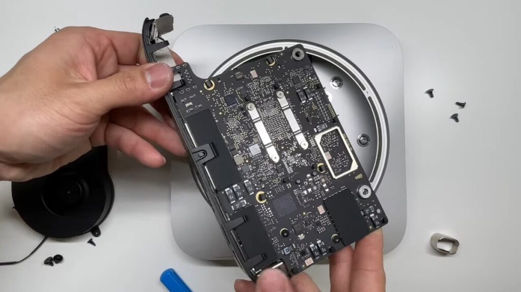 Apple Mac Mini teardown offers a look at the new M1 Chip on the smaller