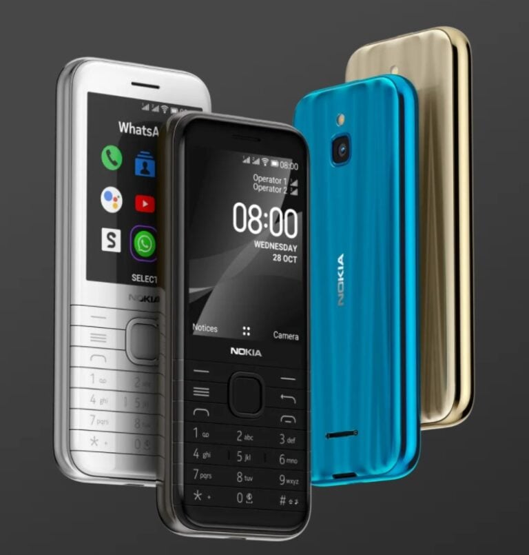 The Nokia 8000 4G is HMD Global's bestlooking feature phone Gizmochina