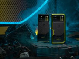 Wallpaper e ícones do OnePlus 8T Cyberpunk 2077 Limited Edition