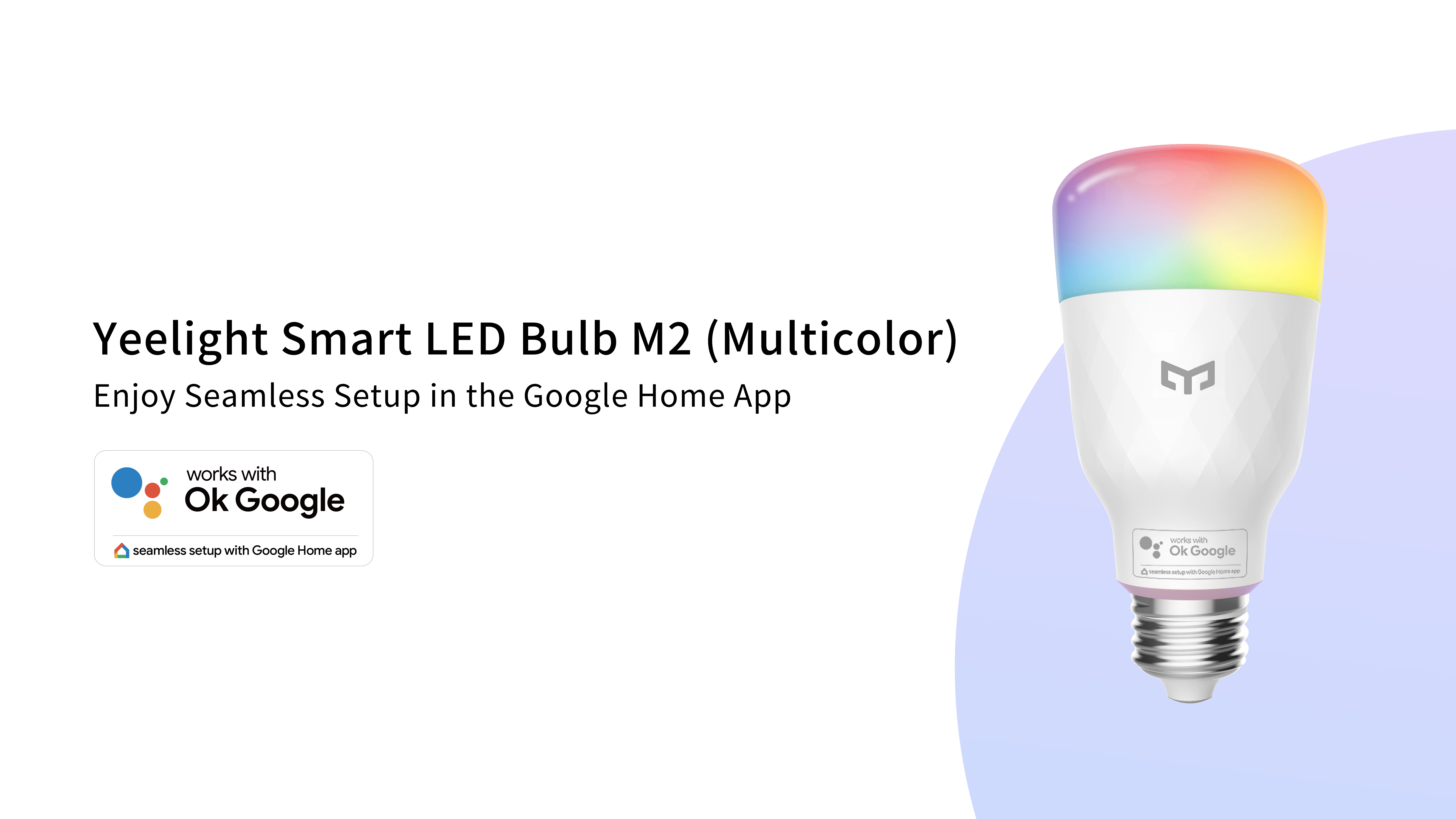 Yeelight Debuts Smart LED Bulb M2 that Google Setup - Gizmochina