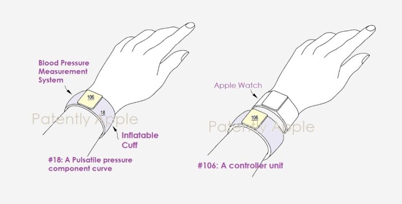 Apple Patent Application Reveals A New Wearable Blood Pressure Device ...