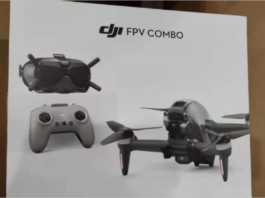 DJI FPV Drone Unboxing Video And Specs Surface