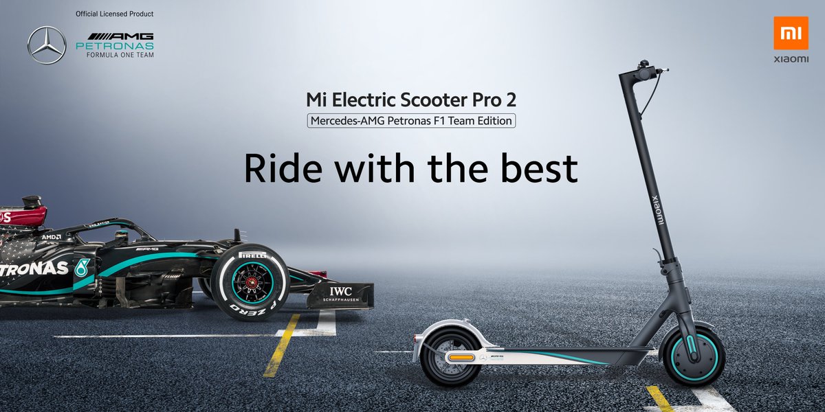 Xiaomi Mi Pro 2 Mercedes-AMG Petronas F1 Electric Scooter Version Européenne