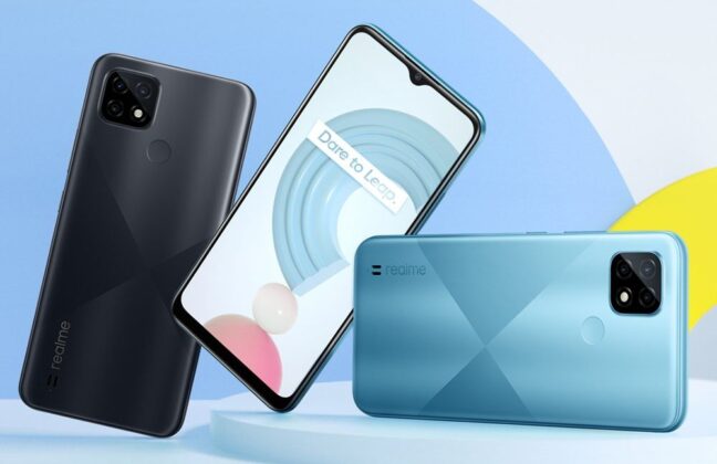 Обои на realme c21