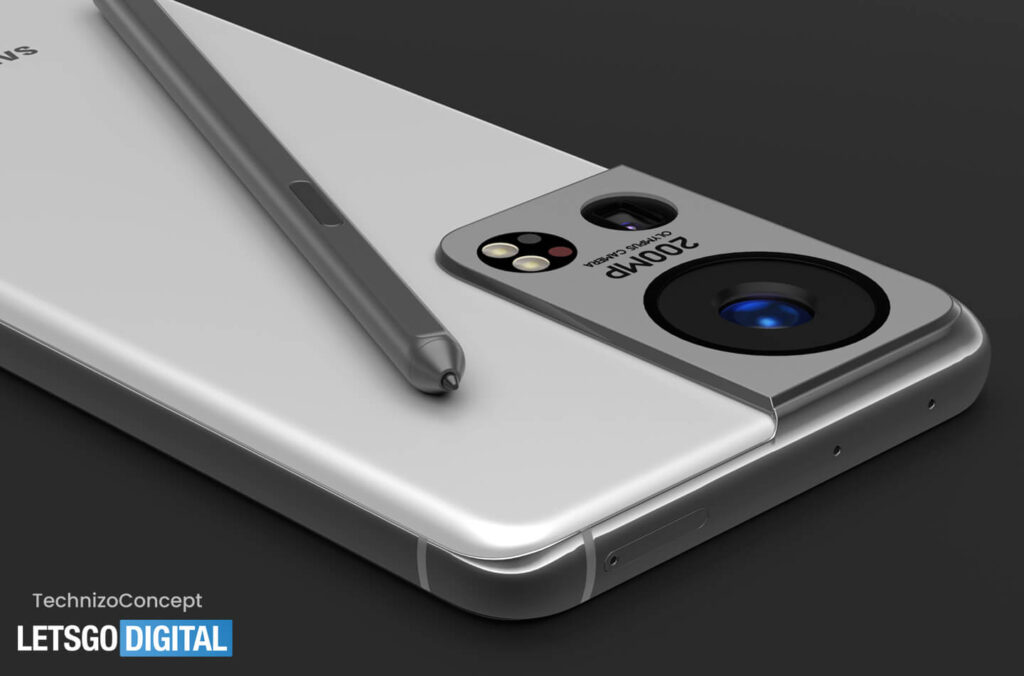 Samsung Galaxy S22 concept renders showcase 200-megapixel Olympus ...