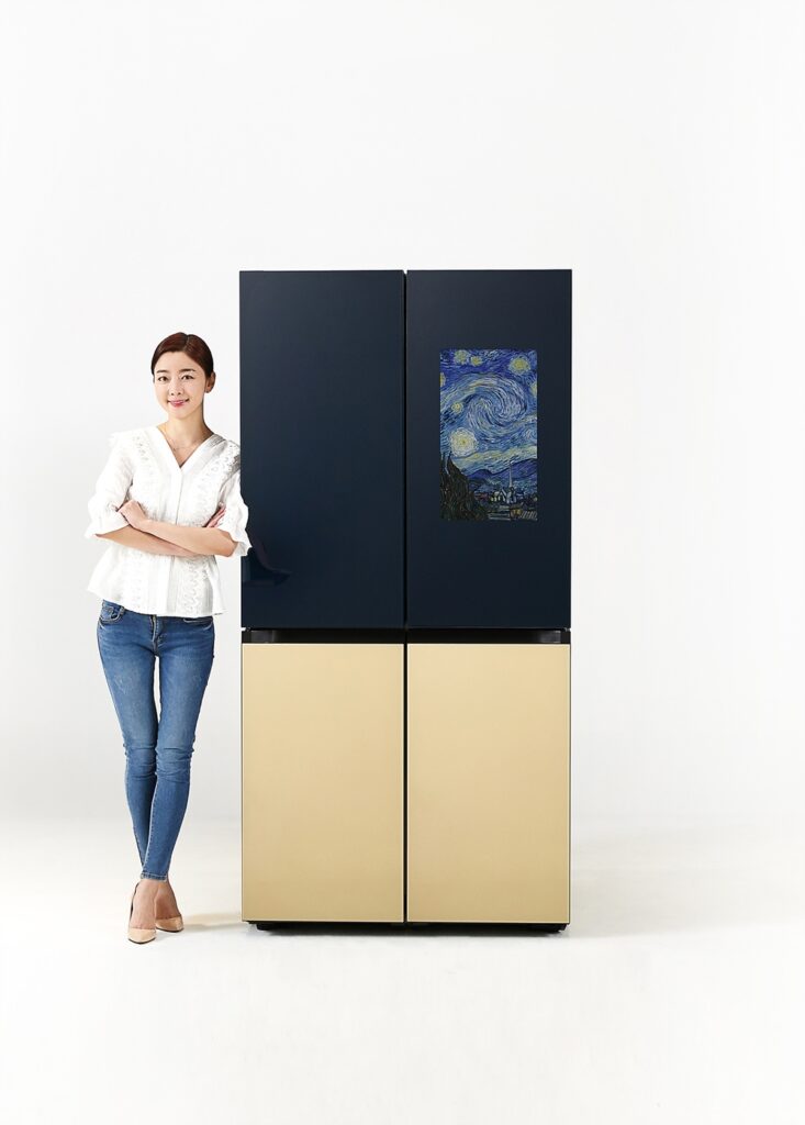 Samsung unveils a new Bespoke Refrigerator with the 'Family Hub ...