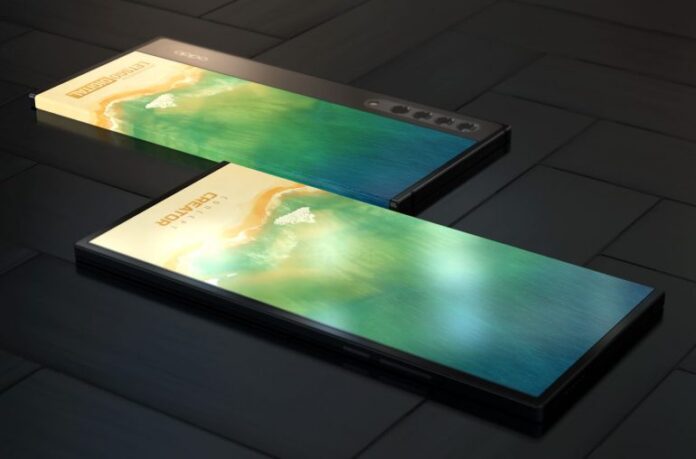 OPPO patents a cutting edge Dual-sided phone with a Wrap-around display ...