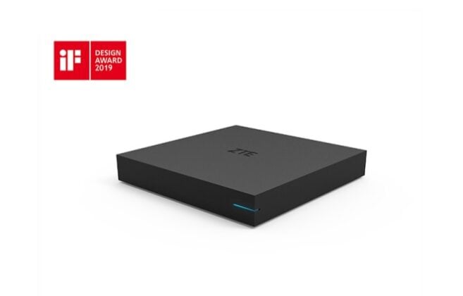 ZTE's new Android TV set top box has Wi-Fi 6 and supports 4K output