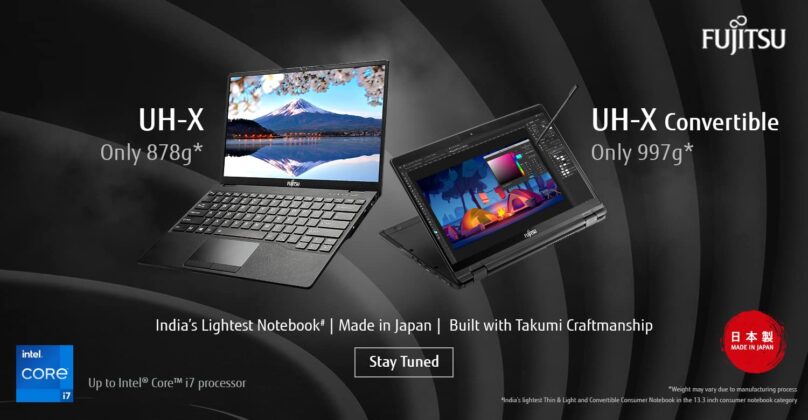 Fujitsu UH-X & UH-X Convertible laptops hit India packing the 11th-gen ...