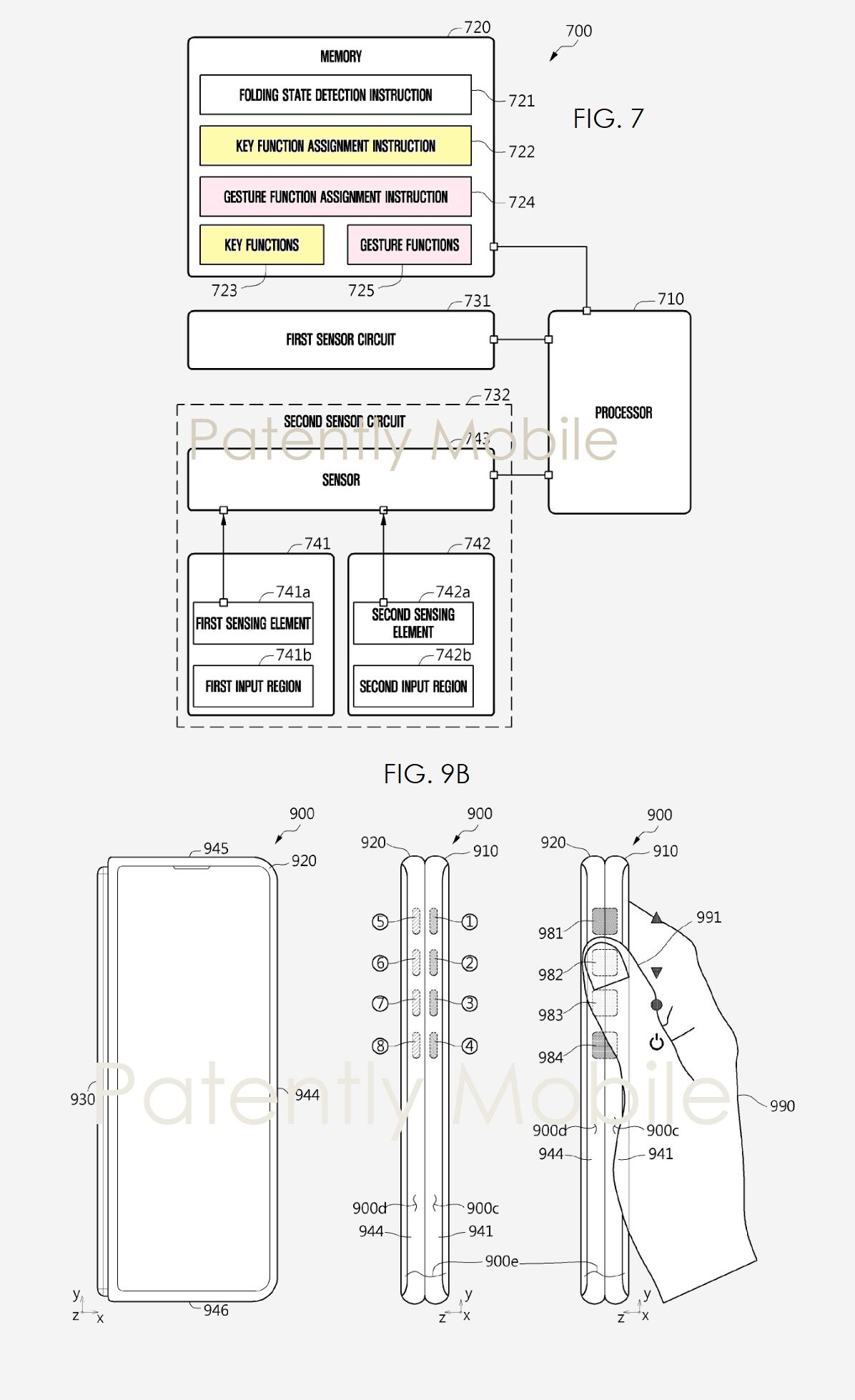 Samsung Patent for Foldable Smartphones