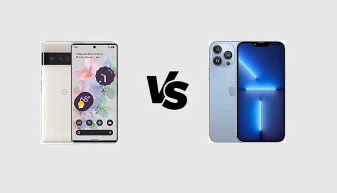 Google Pixel 6 Pro vs iPhone 13 Pro Max: Specs Comparison - Gizmochina