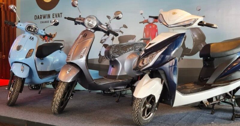 Darwin D5, D7 & D14 e-scooters with up to 120km range unveiled in India ...