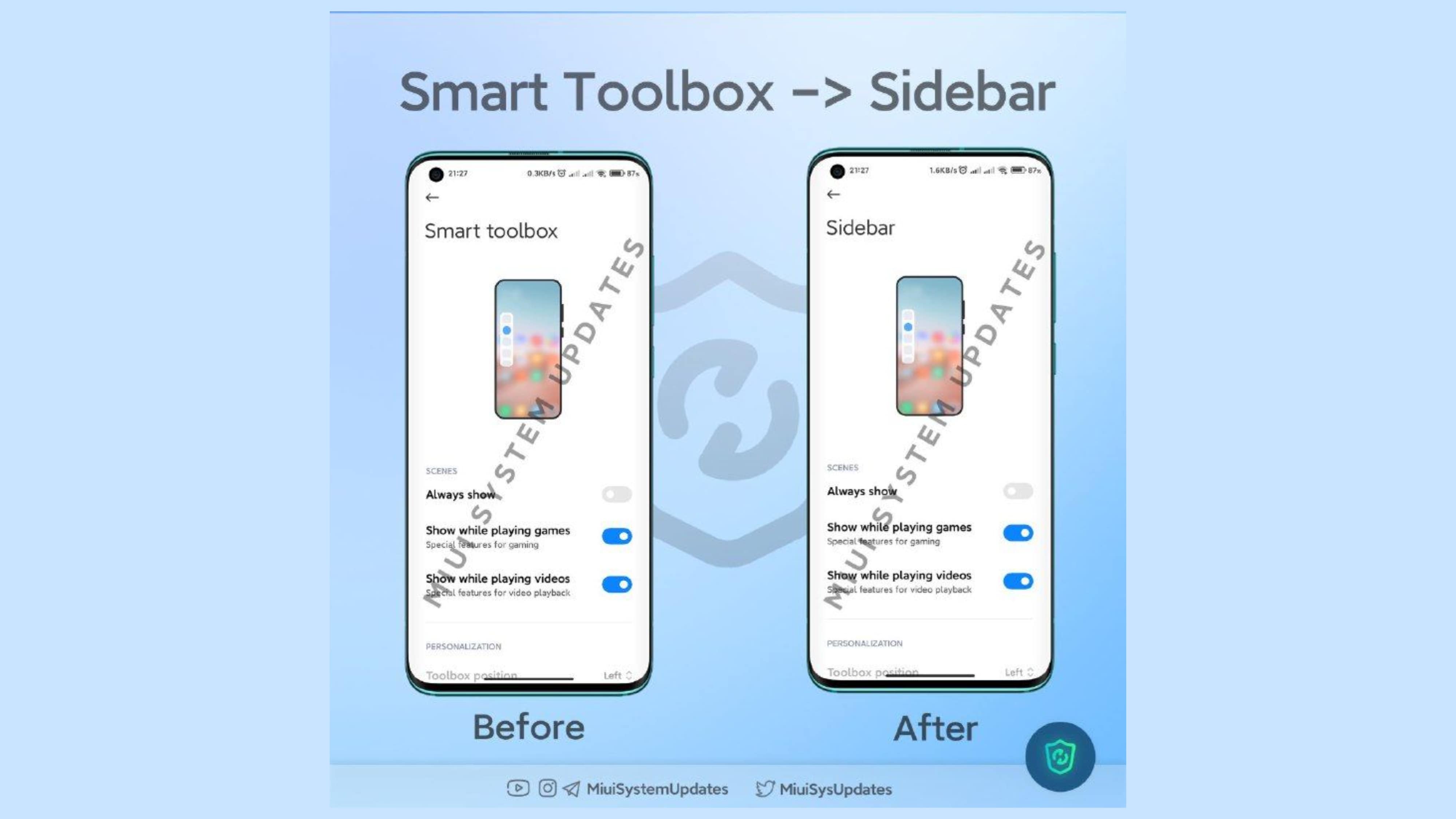 sidebar miui 13