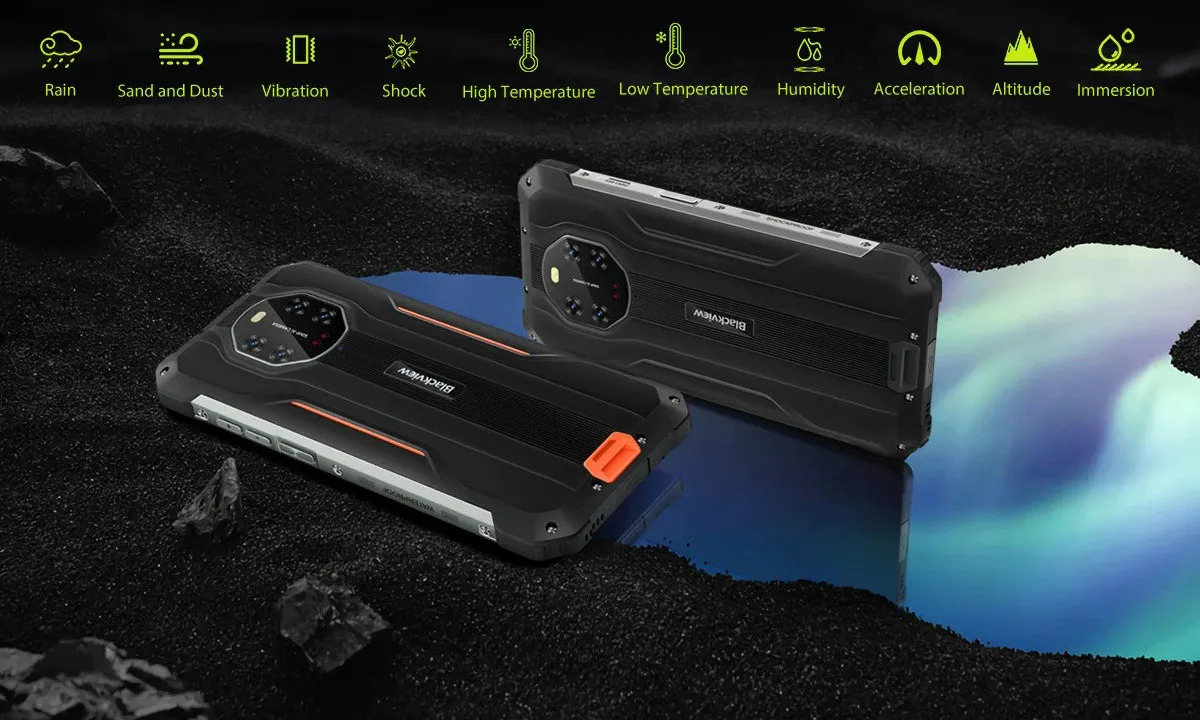 Blackview BV8800 rugged phone launched with 90Hz display and 8,380mAh  monster battery - Gizmochina
