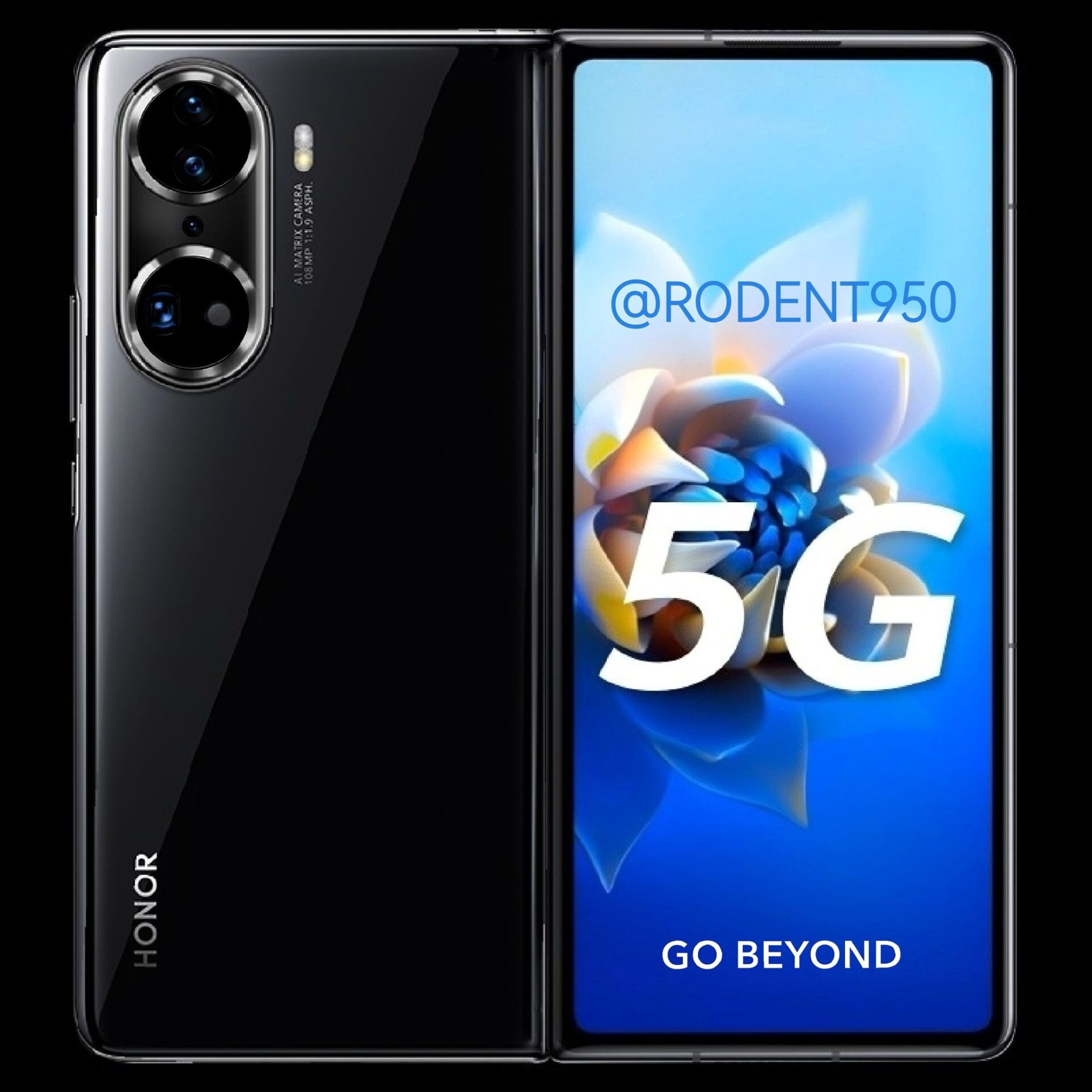 Honor Magic Fold 5G render leaks online; expected to launch in Q1 2022