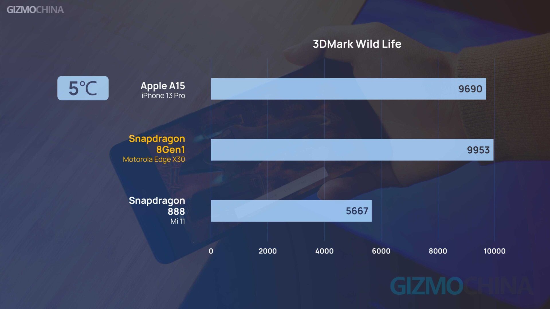 3dmark Wild Life Performance.