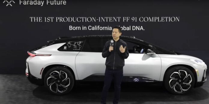 Faraday Future Finally Unveils A Production-intent FF 91 Luxury EV ...