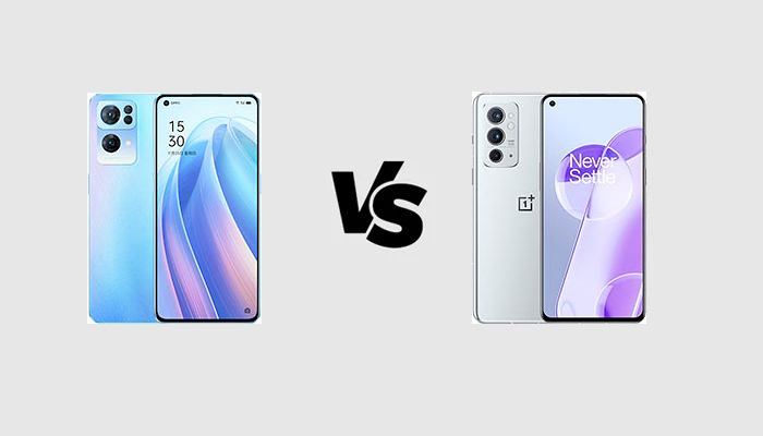 oppo reno 7 pro vs oneplus 9 rt