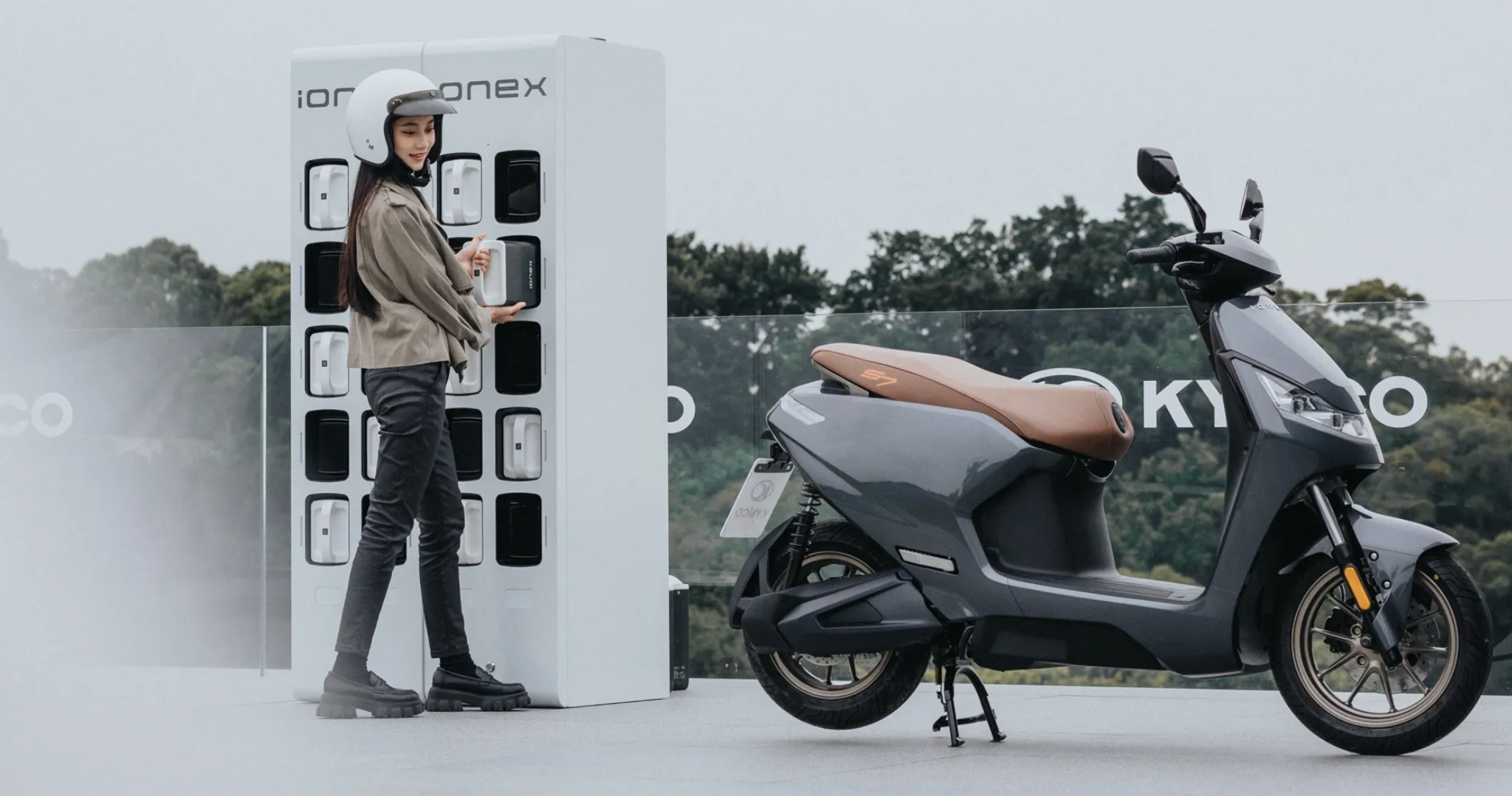 KYMCO will reportedly deliver its battery-swapping electric scooters in ...