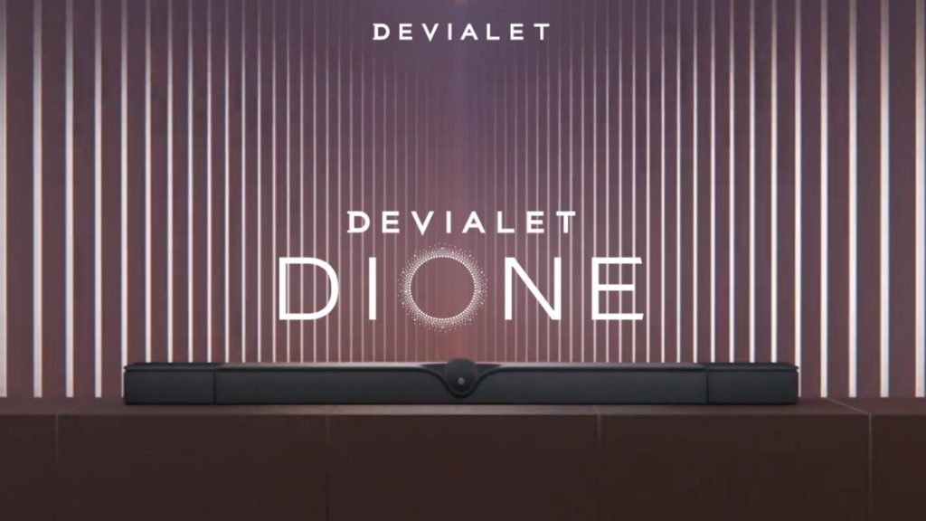 barra de sonido devialet dione