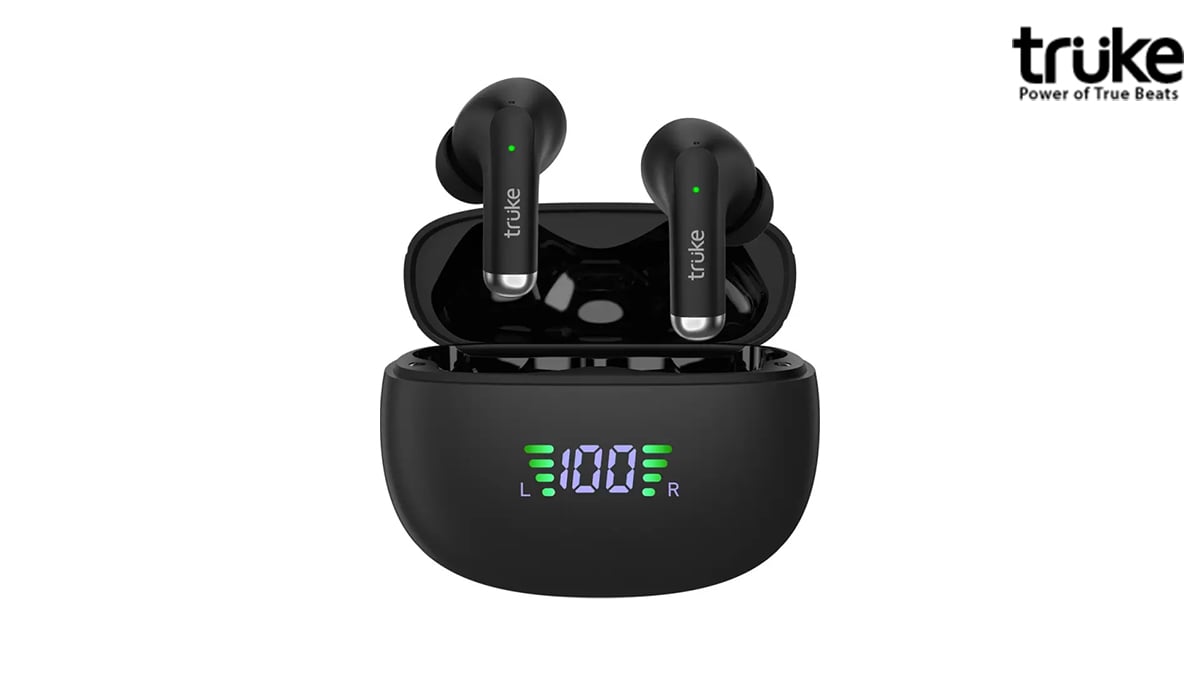 Truke Buds Pro with ANC up to 30dB 10 hours playback time